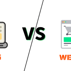 perbedaan blogger dan website